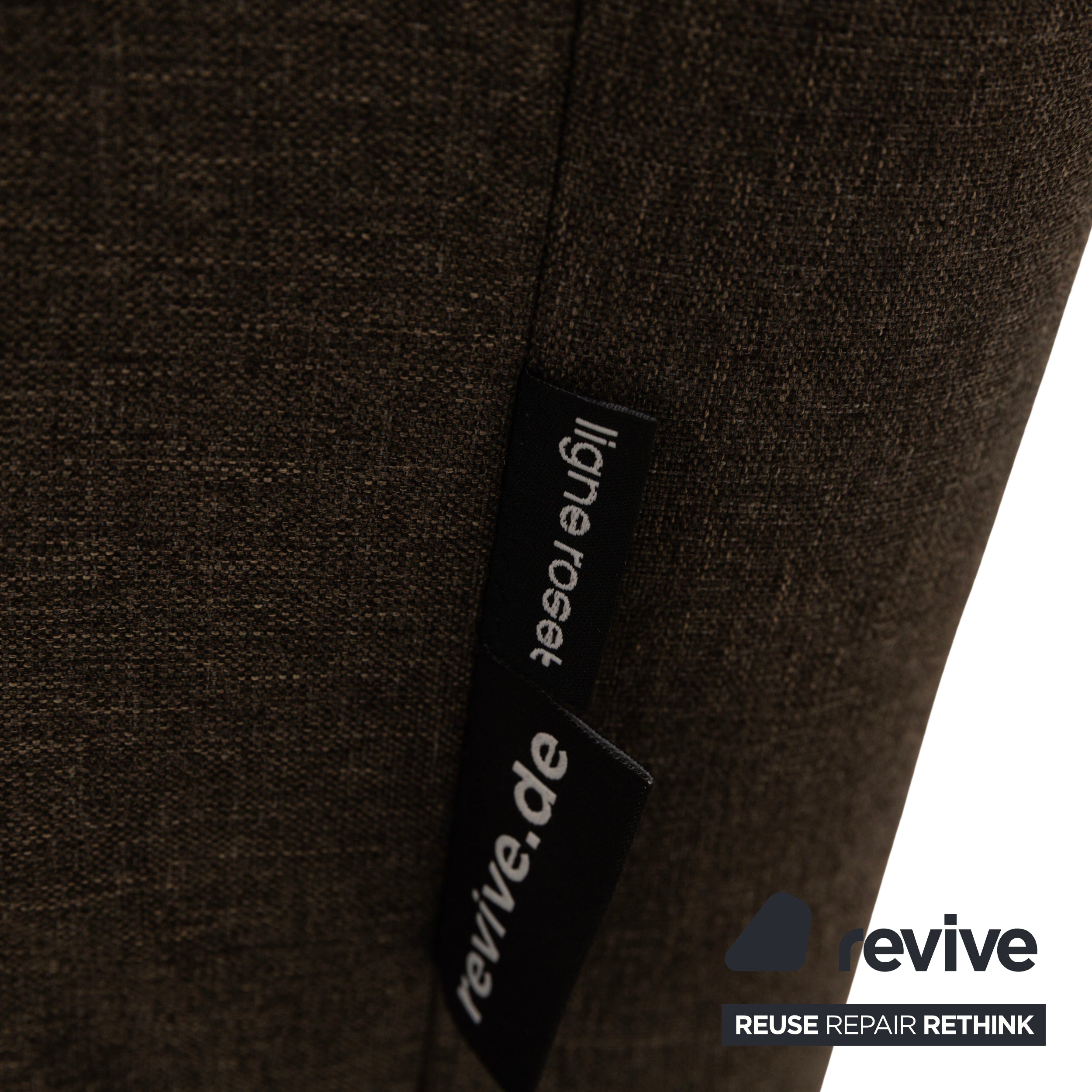 Fauteuil ligne roset Multy en tissu gris neuf, housse, fonction manuelle