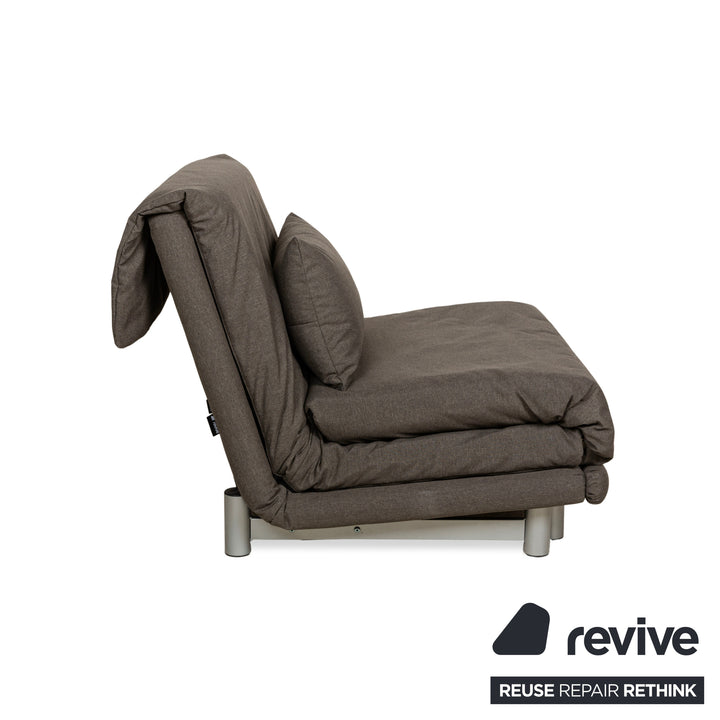 ligne roset Multy Stoff Sessel Grau Neubezug manuelle Funktion