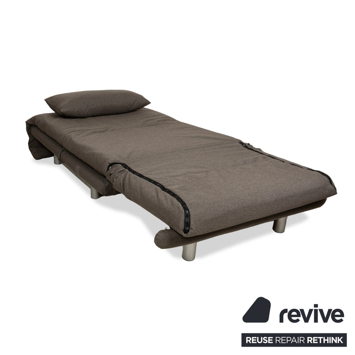 ligne roset Multy Stoff Sessel Grau Neubezug manuelle Funktion