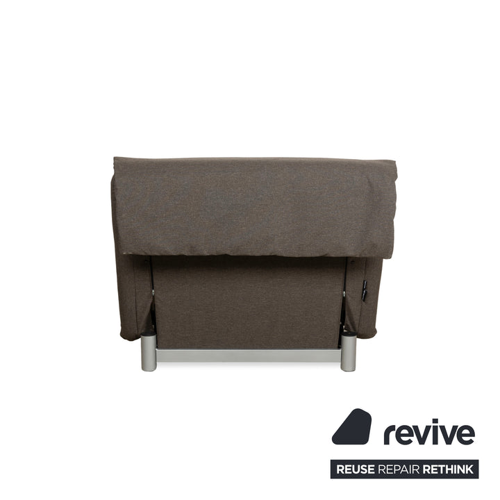 ligne roset Multy Stoff Sessel Grau Neubezug manuelle Funktion