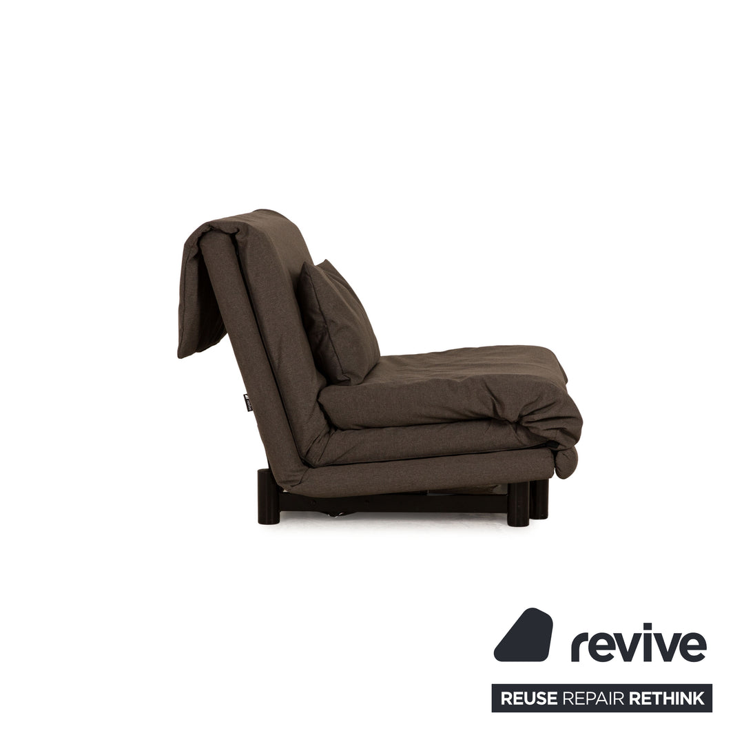 Ligne Roset Multy Fabric Armchair Gray Sofa Couch Function