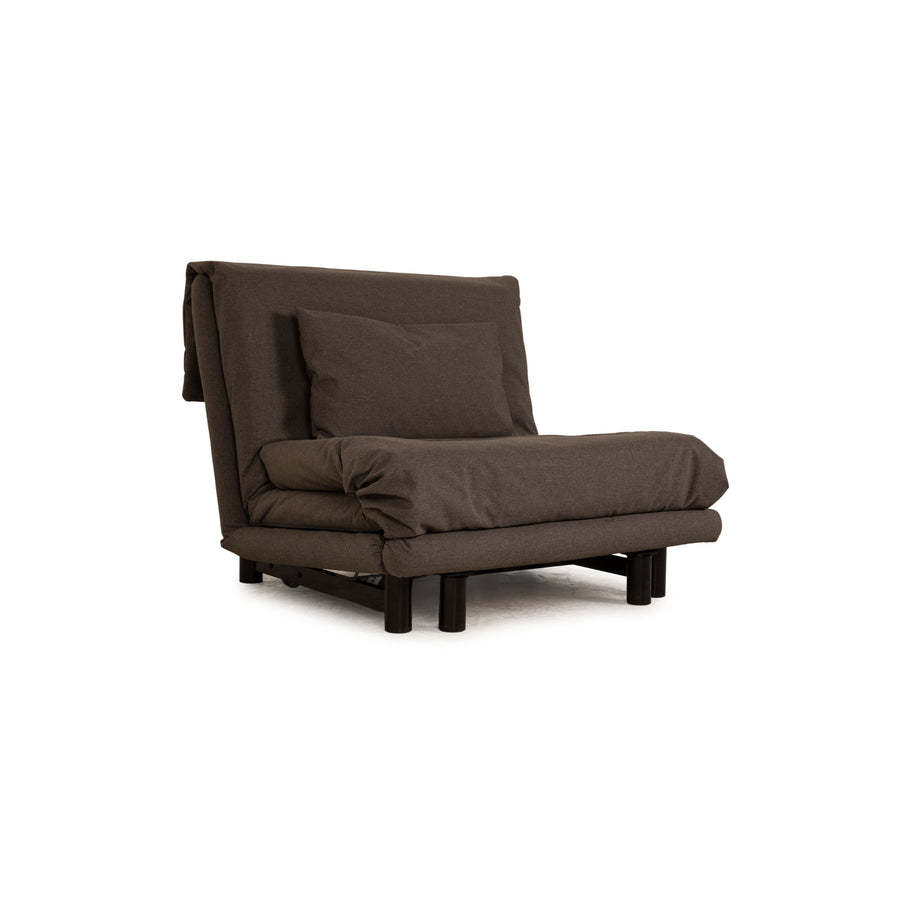 Ligne Roset Multy Fabric Armchair Gray Sofa Couch Function