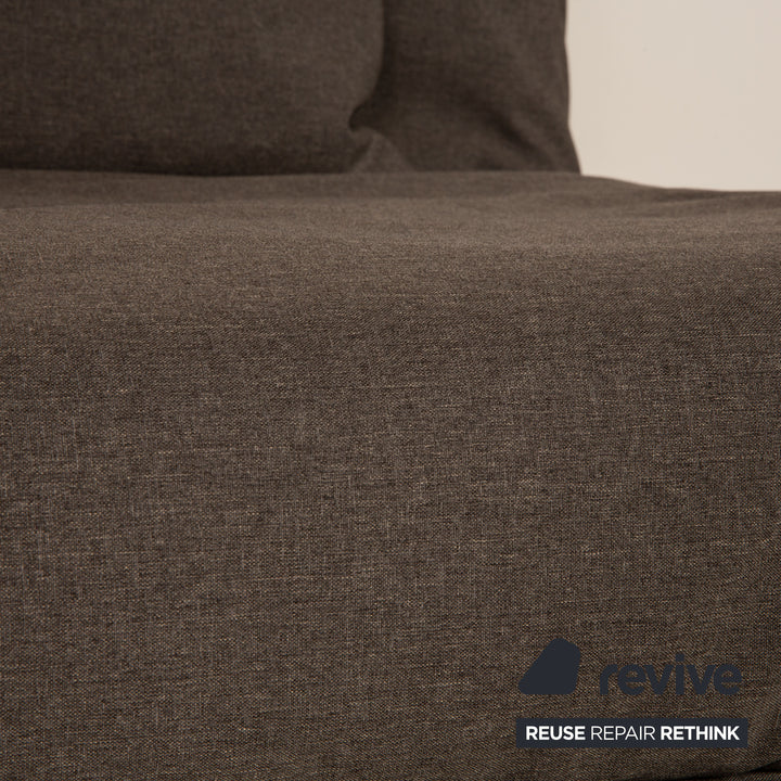 Ligne Roset Multy Fabric Armchair Gray Sofa Couch Function