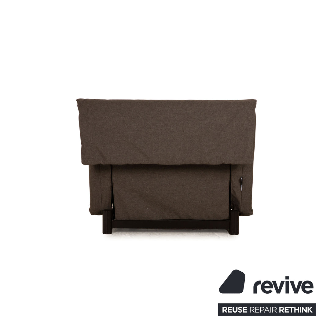 Ligne Roset Multy Fabric Armchair Gray Sofa Couch Function