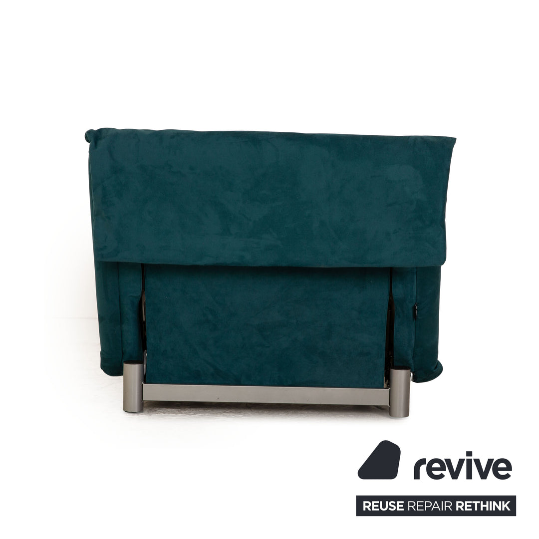 ligne roset Multy fabric armchair turquoise sleeping function daybed function reclining chair sleeping chair new cover