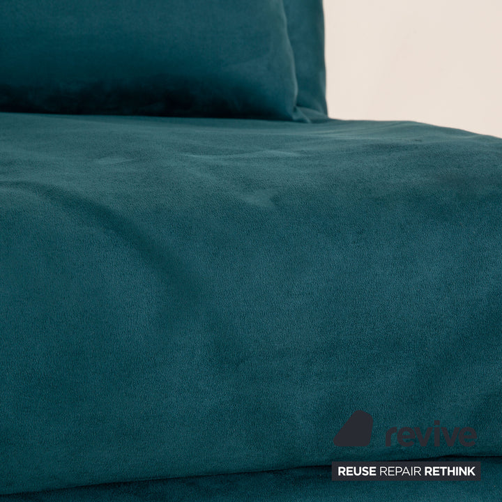 ligne roset Multy Stoff Sessel Türkis Schlaffunktion Daybed Funktion Liegesessel Schlafsessel Neubezug