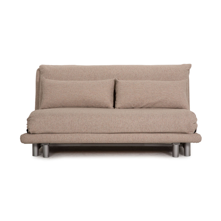 ligne roset Multy Stoff Sofa Beige Dreisitzer Couch Funktion Neubezug
