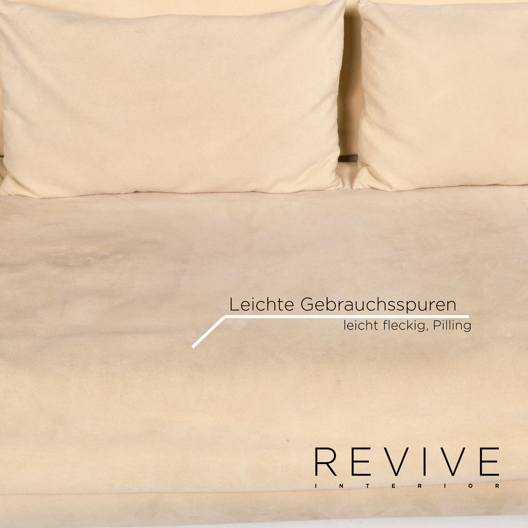Ligne roset Multy tissu canapé beige trois places fonction sommeil canapé lit canapé #12324
