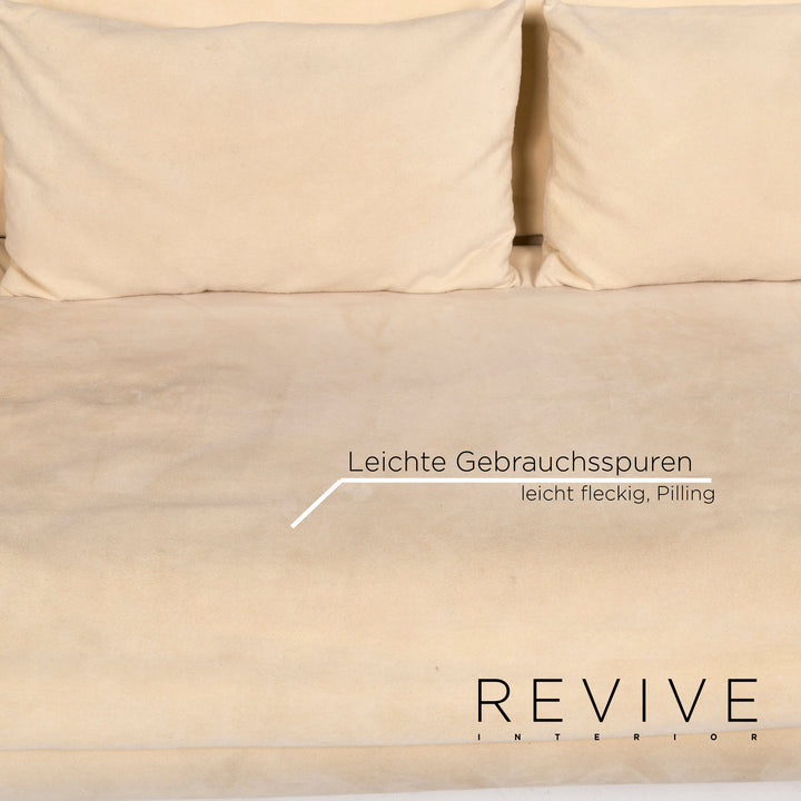 Ligne roset Multy tissu canapé beige trois places fonction sommeil canapé lit canapé #12324