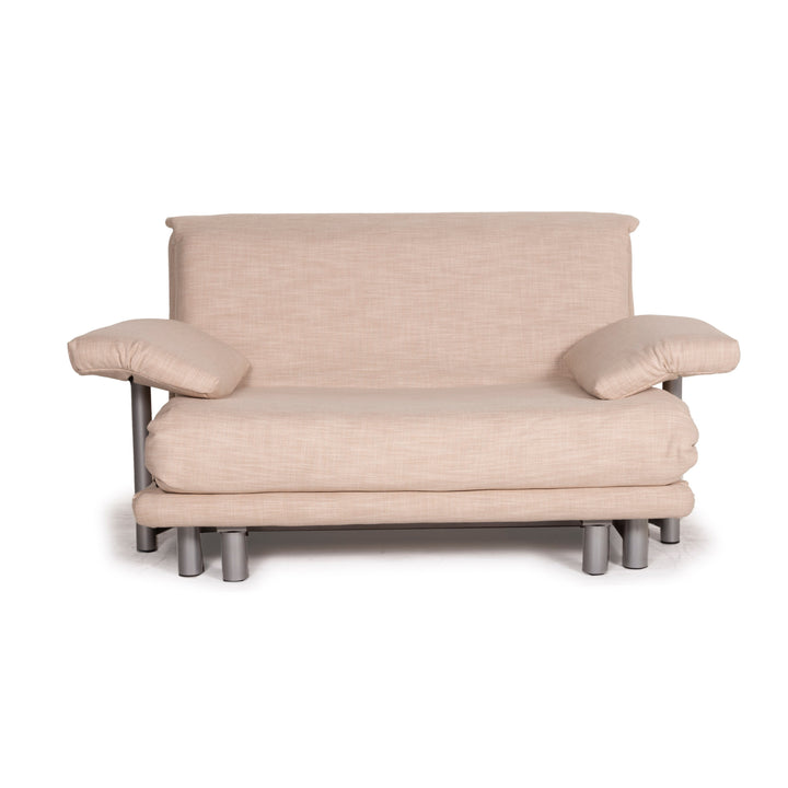 ligne roset Canapé en tissu Multy beige fonction couchage deux places