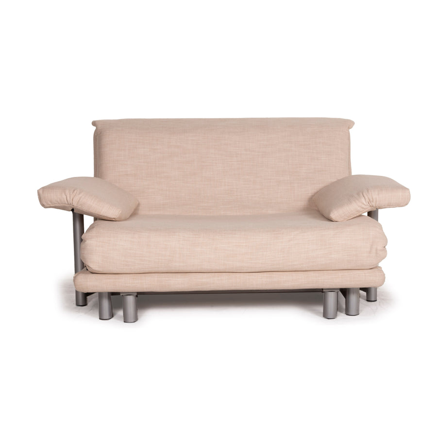 ligne roset Canapé en tissu Multy beige fonction couchage deux places