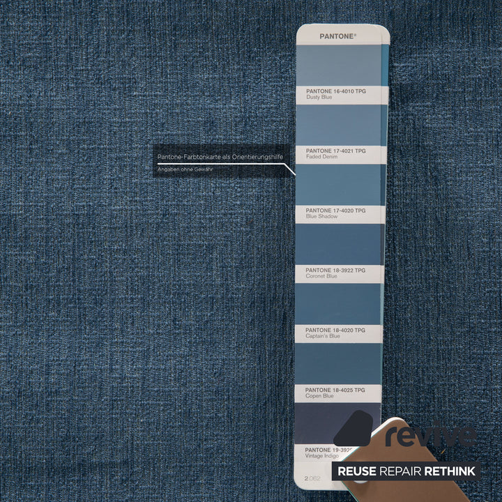 Ligne Roset Canapé En Tissu Multy Bleu Fonction Canapé Trois Places Fonction Sommeil