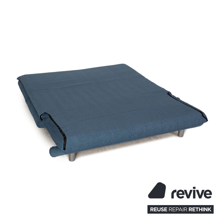 Ligne Roset Canapé En Tissu Multy Bleu Fonction Canapé Trois Places Fonction Sommeil