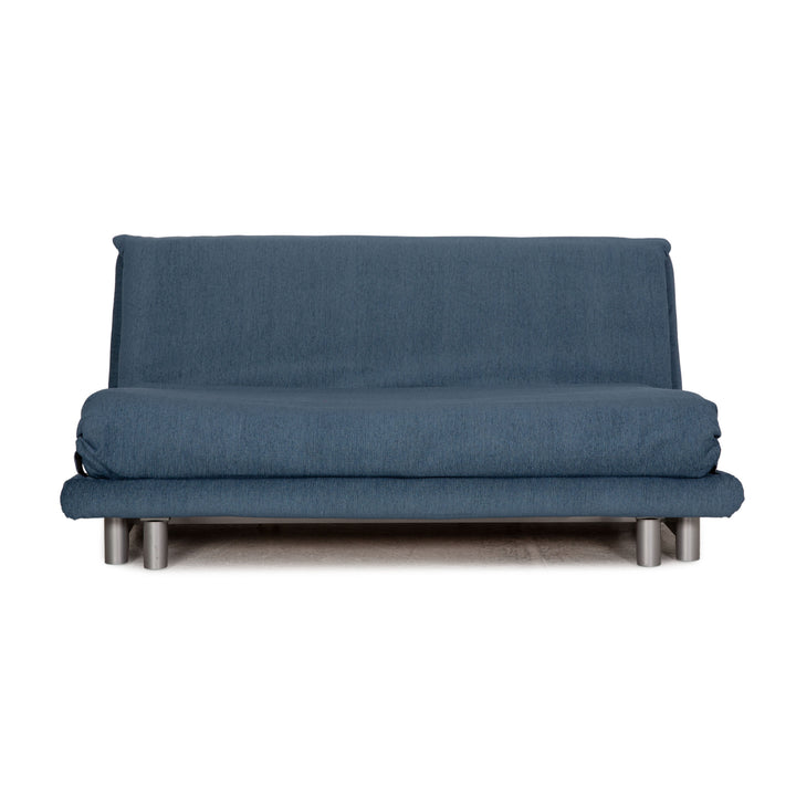 Ligne Roset Canapé En Tissu Multy Bleu Fonction Canapé Trois Places Fonction Sommeil