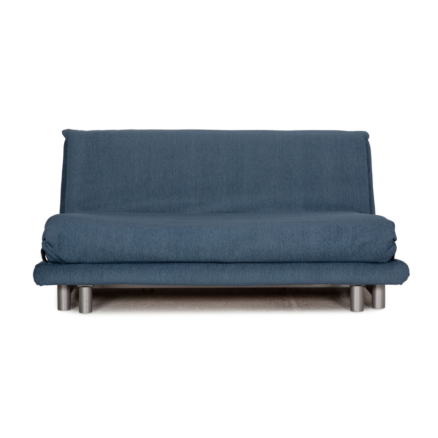 Ligne Roset Canapé En Tissu Multy Bleu Fonction Canapé Trois Places Fonction Sommeil