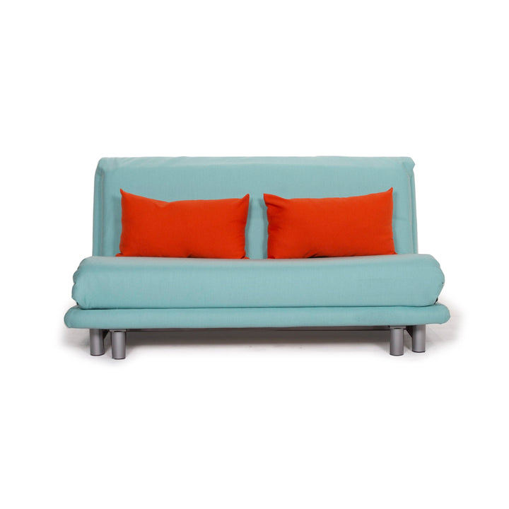 ligne roset Multy Fabric Sofa Blue Three Seater Sleeper #14543