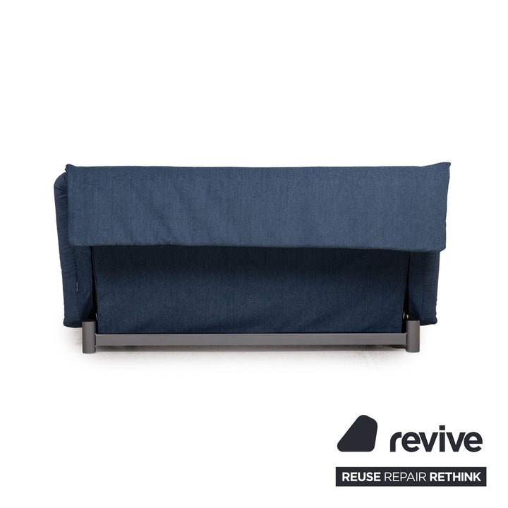 ligne roset Multy Stoff Sofa Blau Dreisitzer Schlafsofa Schlaffunktion Funktion Couch