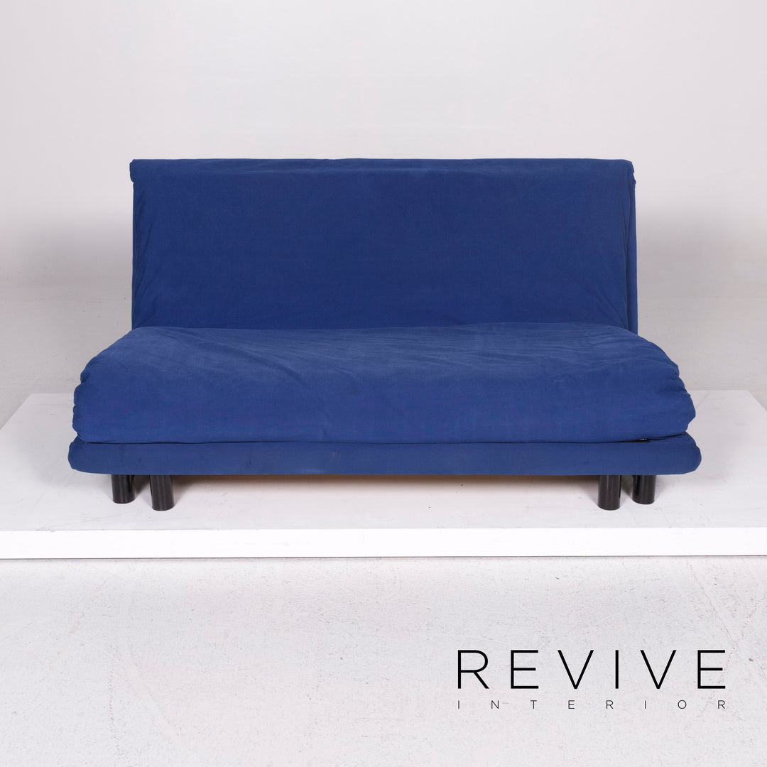 ligne roset Multy Fabric Three Seater Sofa Blue Sofa Bed Sleep Function Couch #11500