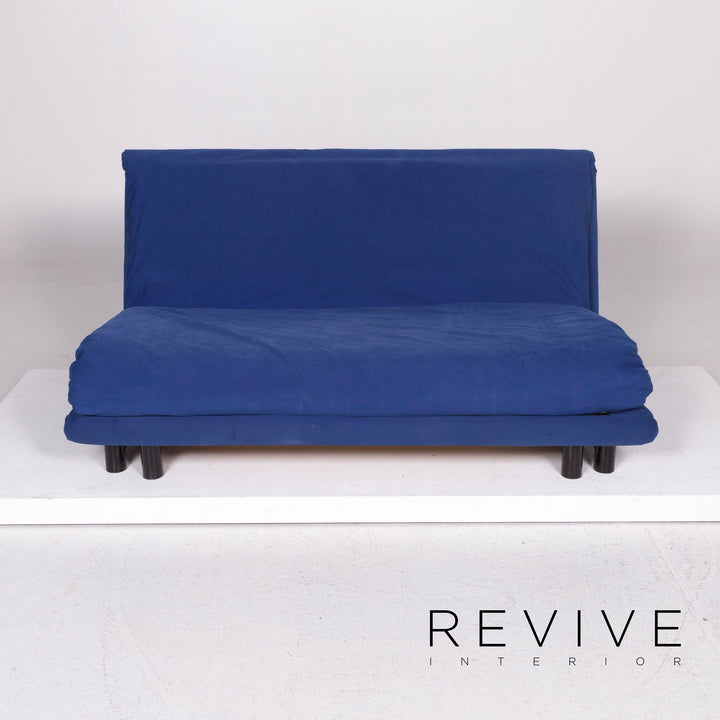 ligne roset Multy Fabric Three Seater Sofa Blue Sofa Bed Sleep Function Couch #11500