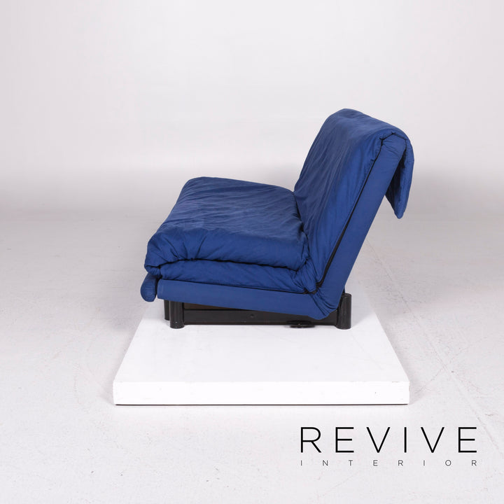 ligne roset Multy Fabric Three Seater Sofa Blue Sofa Bed Sleep Function Couch #11500
