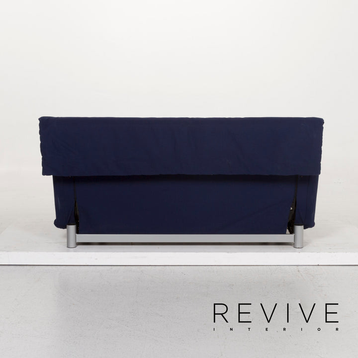 ligne roset Multy Stoff Sofa Blau Dreisitzer Schlaffunktion #12830