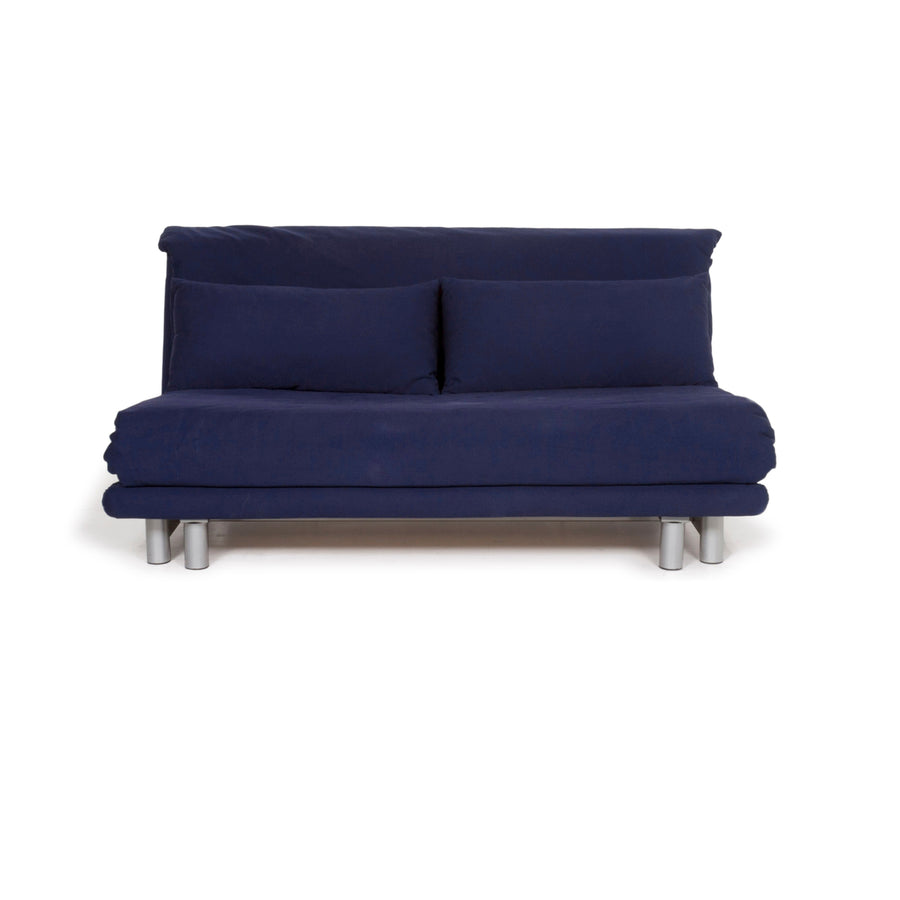 ligne roset Multy Stoff Sofa Blau Dreisitzer Schlaffunktion #12830
