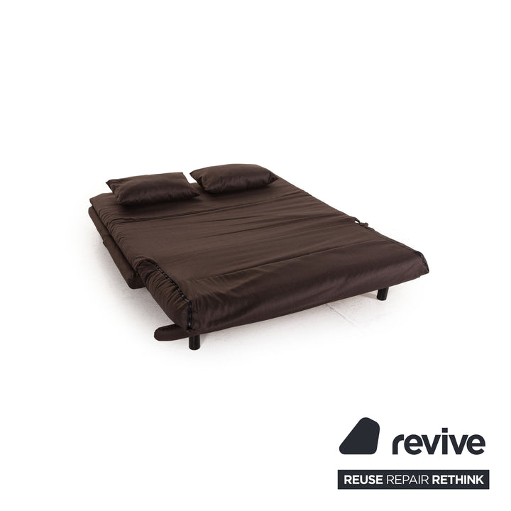 ligne roset Multy Stoff Sofa Braun Dreisitzer Funktion Schlaffunktion Couch
