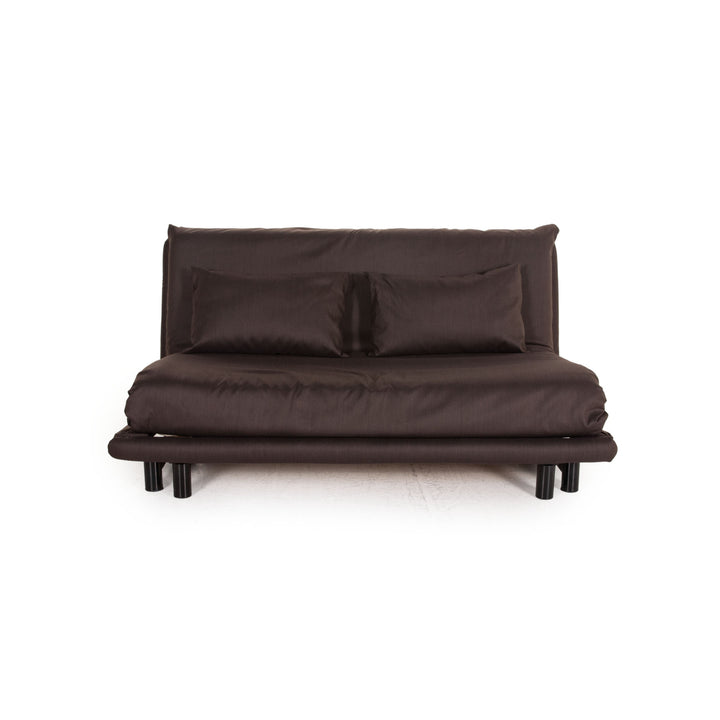 ligne roset Multy Stoff Sofa Braun Dreisitzer Funktion Schlaffunktion Couch
