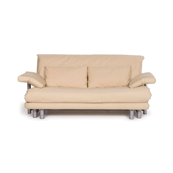Ligne Roset Multy stoffen bank crème driezits slaapbank #12207