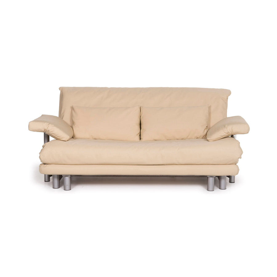 Ligne Roset Multy stoffen bank crème driezits slaapbank #12207