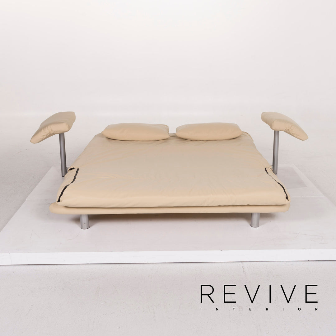 Ligne Roset Multy stoffen bank crème driezits slaapbank #12207
