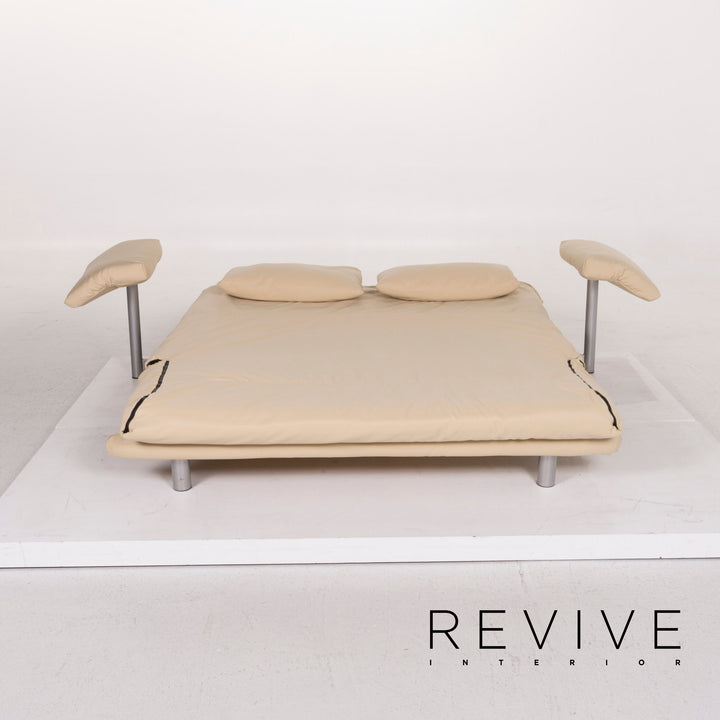 Ligne Roset Multy stoffen bank crème driezits slaapbank #12207