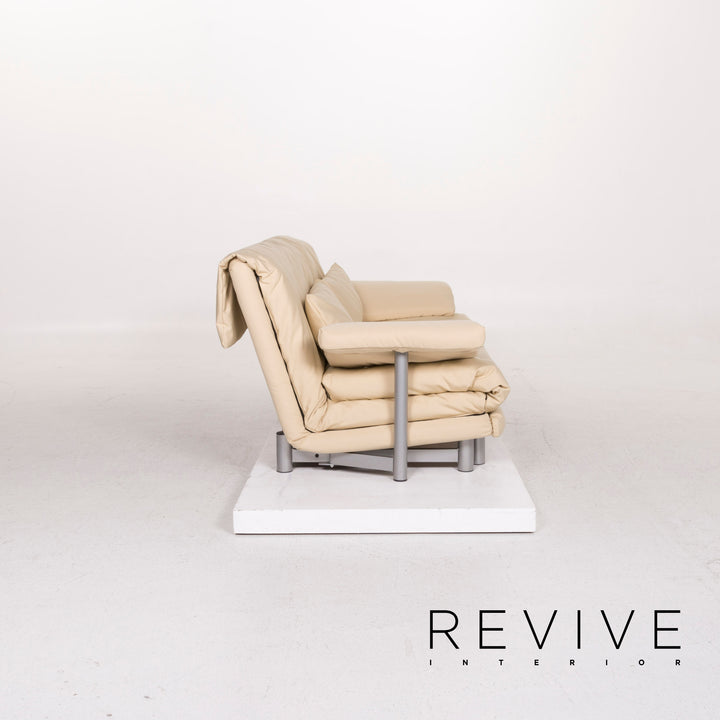 Ligne Roset Multy stoffen bank crème driezits slaapbank #12207
