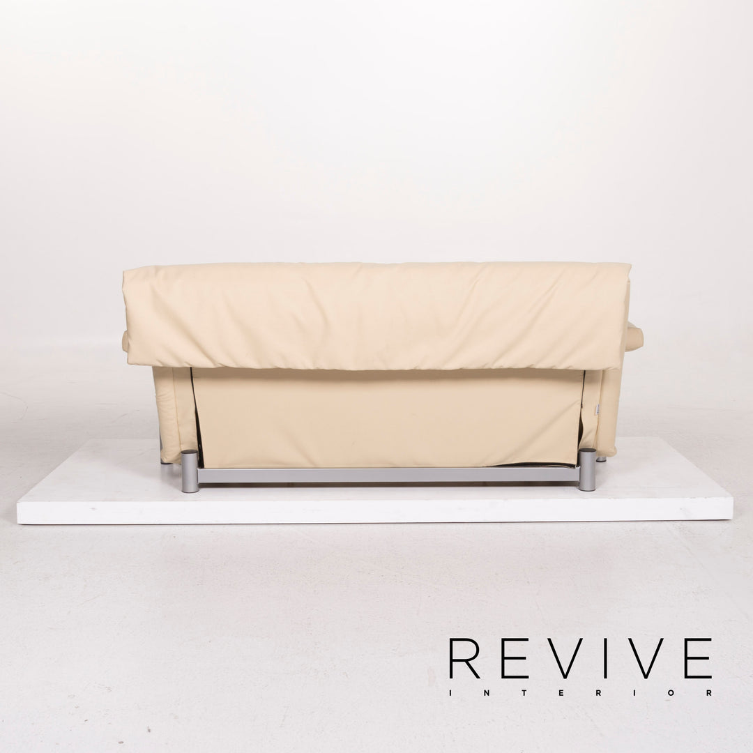 Ligne Roset Multy stoffen bank crème driezits slaapbank #12207