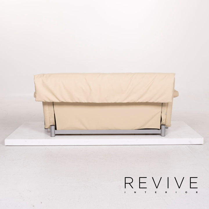 Ligne Roset Multy stoffen bank crème driezits slaapbank #12207