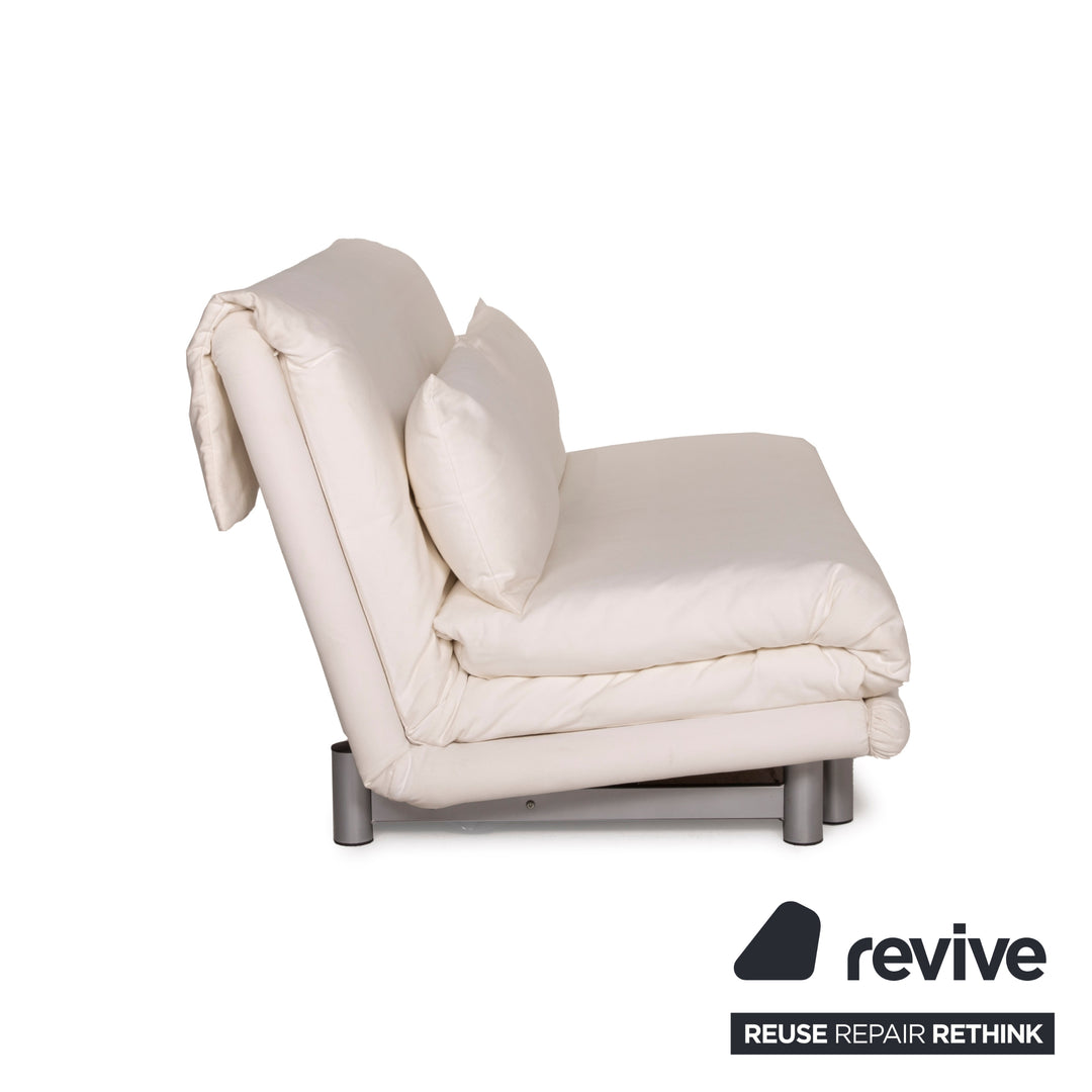 Ligne Roset Multy stoffen bank crème driezits slaapbank