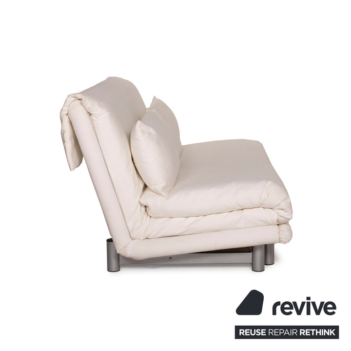 Ligne Roset Multy stoffen bank crème driezits slaapbank