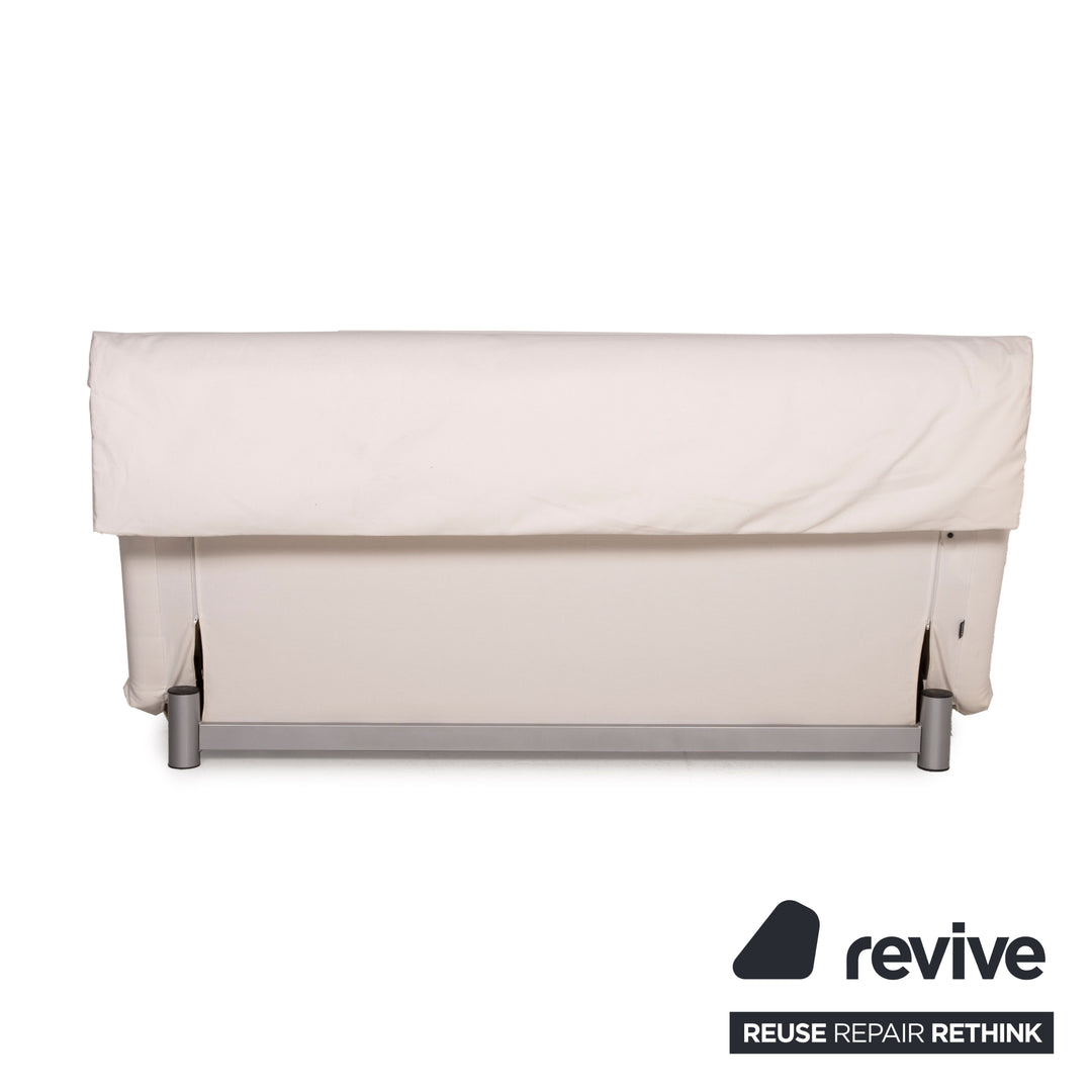 Ligne Roset Multy stoffen bank crème driezits slaapbank