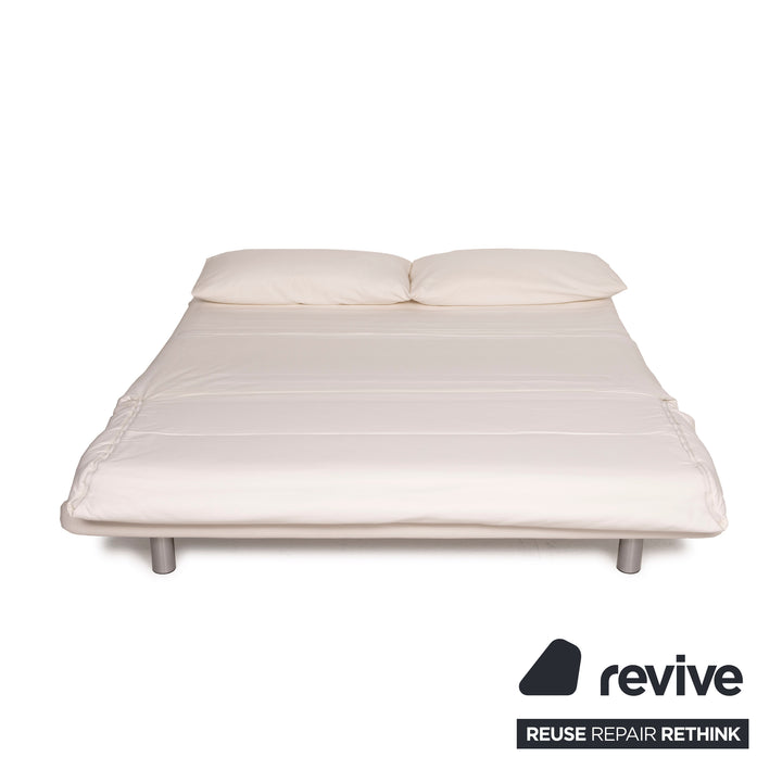 Ligne Roset Multy stoffen bank crème driezits slaapbank