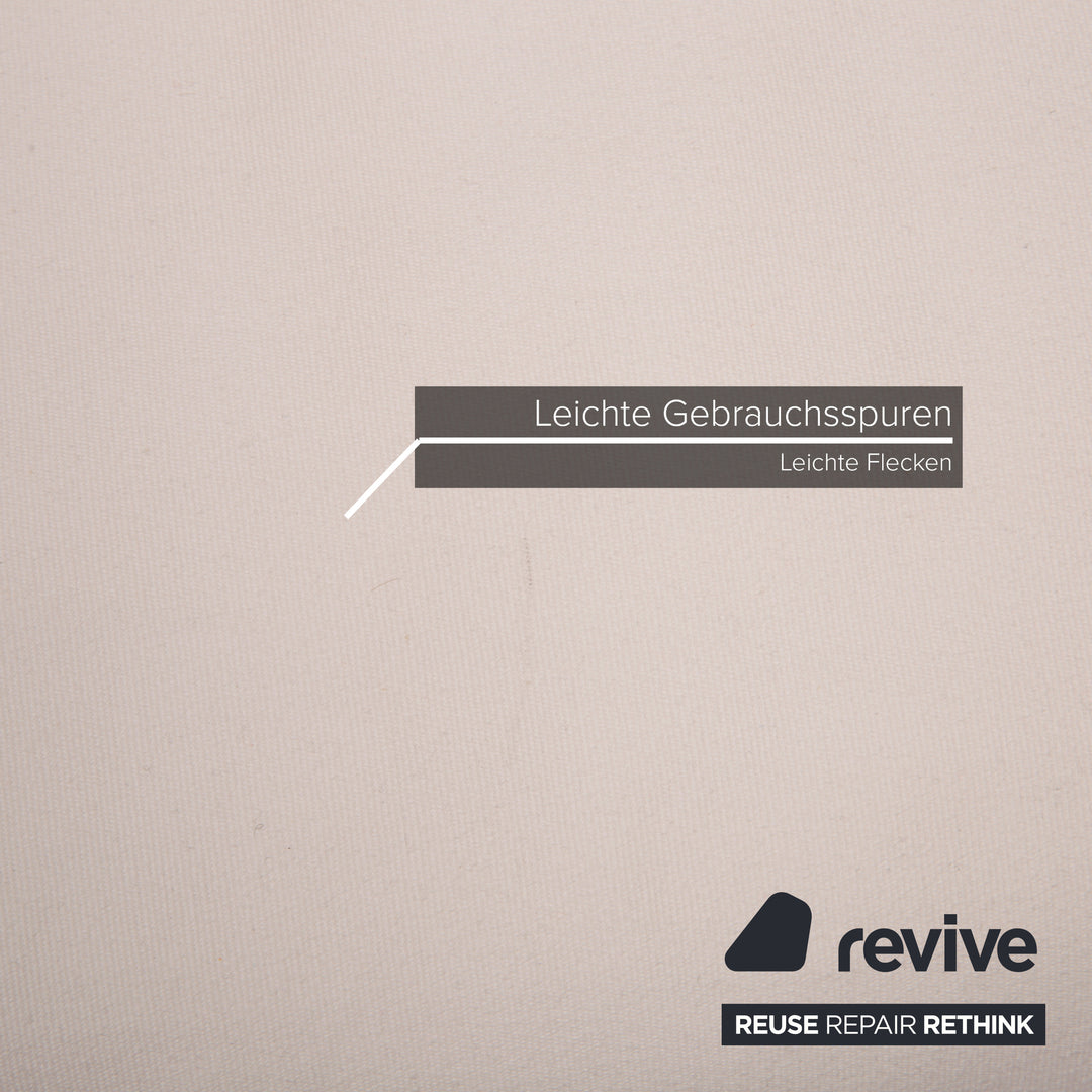 Ligne Roset Multy stoffen bank crème driezits slaapbank