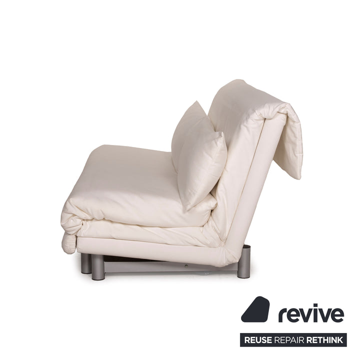 Ligne Roset Multy stoffen bank crème driezits slaapbank
