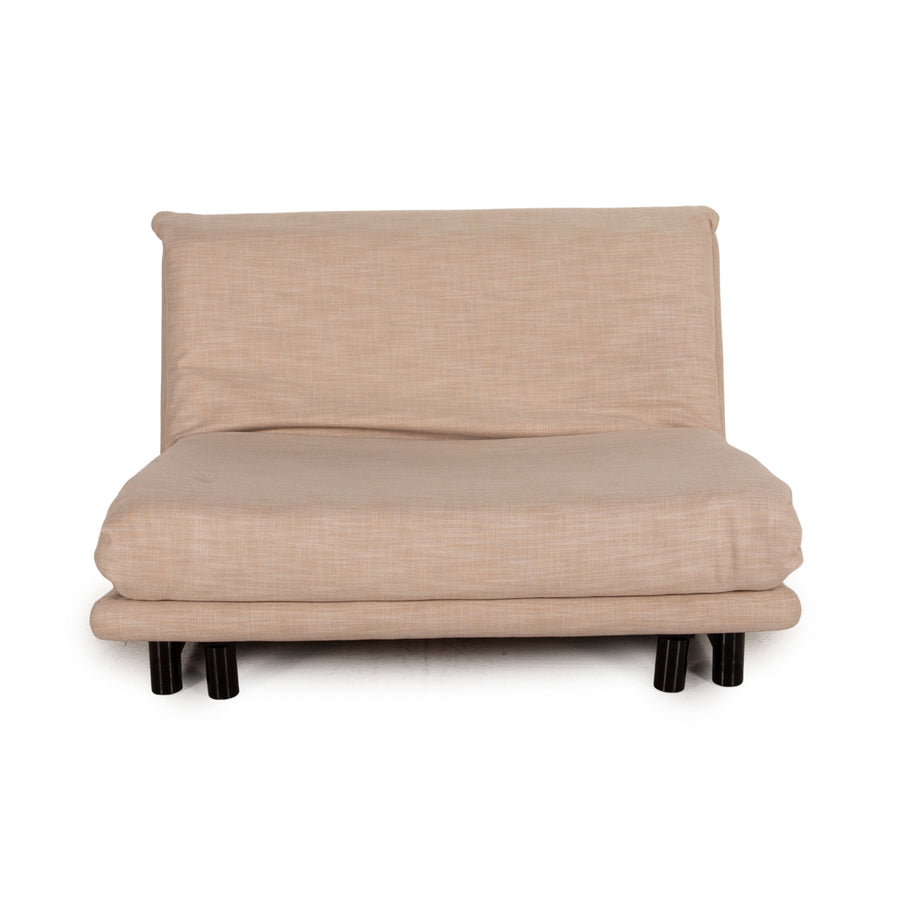 ligne roset Multy Stoff Sofa Creme Zweisitzer Schlafsofa Funktion Schlaffunktion