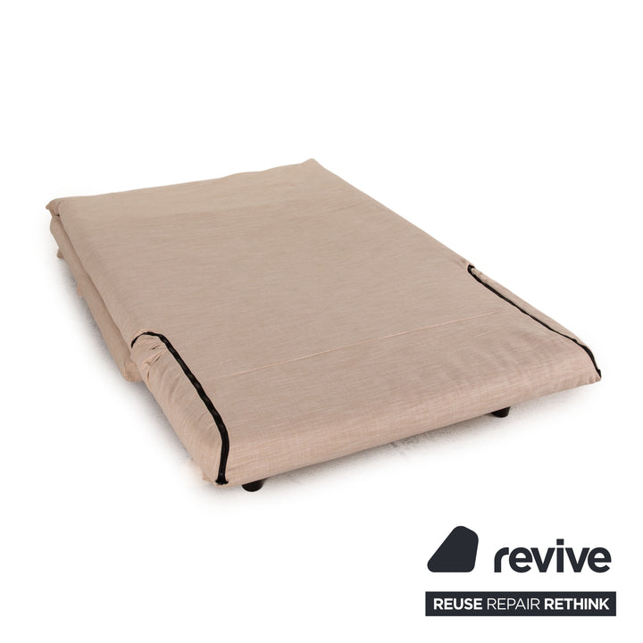 ligne roset Multy Stoff Sofa Creme Zweisitzer Schlafsofa Funktion Schlaffunktion