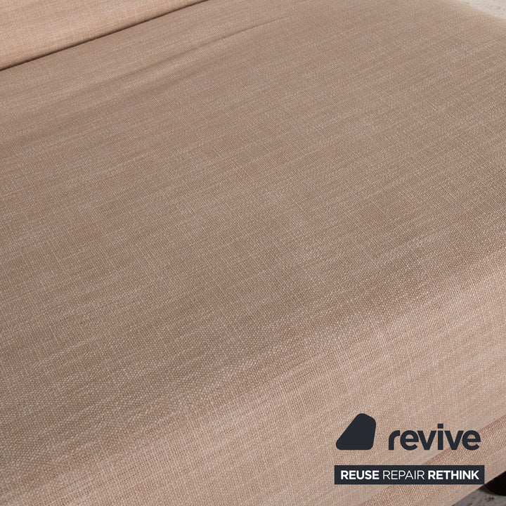 ligne roset Multy Stoff Sofa Creme Zweisitzer Schlafsofa Funktion Schlaffunktion