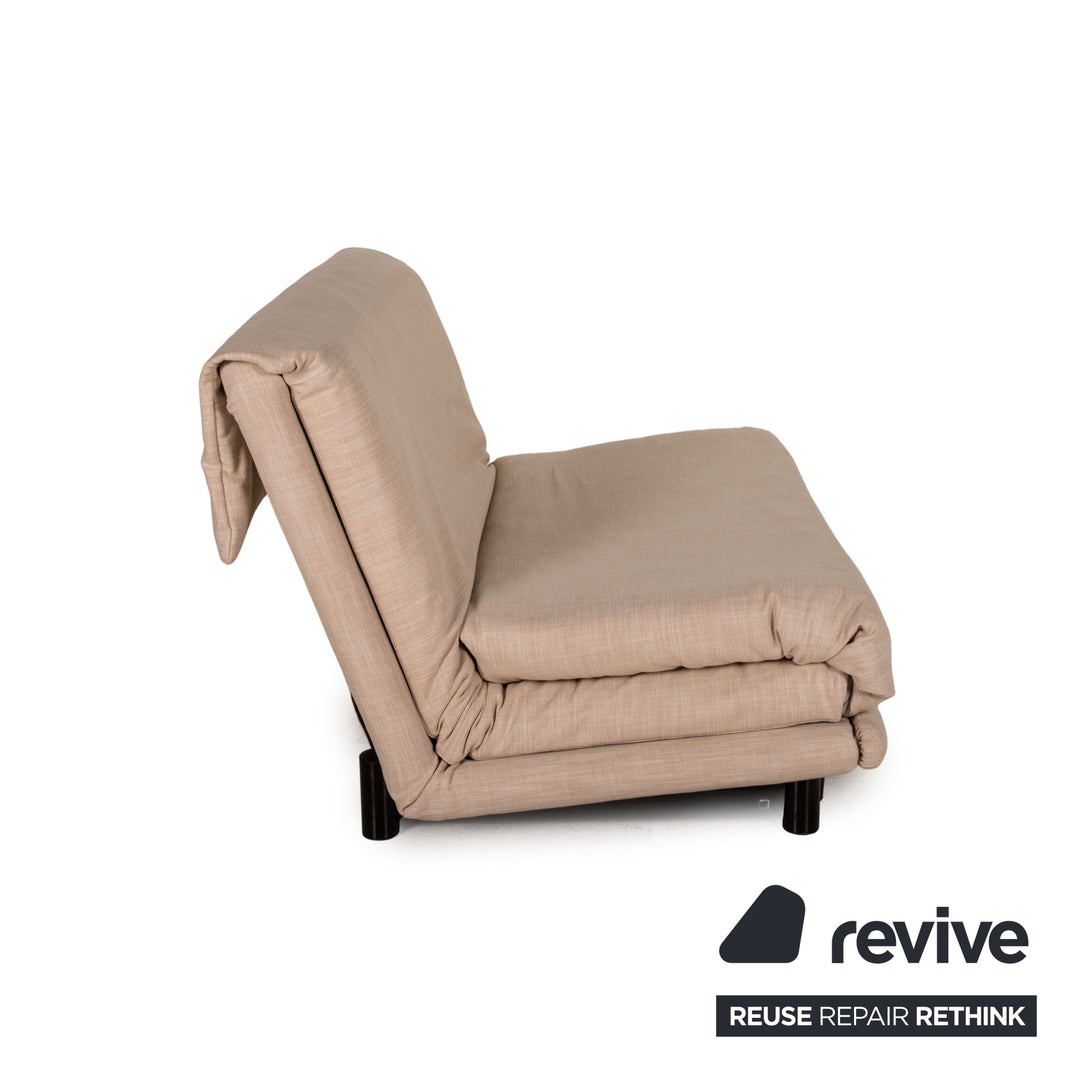 ligne roset Multy Stoff Sofa Creme Zweisitzer Schlafsofa Funktion Schlaffunktion
