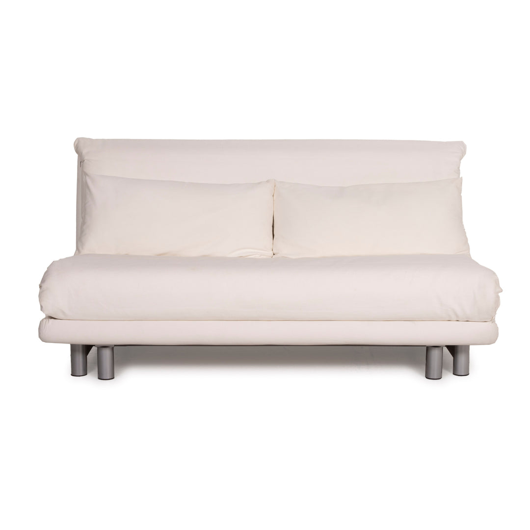 Ligne Roset Multy stoffen bank crème driezits slaapbank