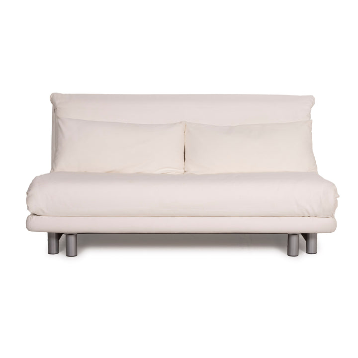 Ligne Roset Multy stoffen bank crème driezits slaapbank