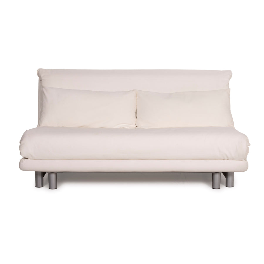 Ligne Roset Multy stoffen bank crème driezits slaapbank