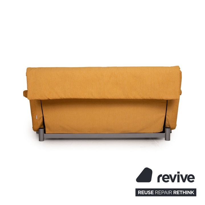 Ligne Roset Canapé En Tissu Multy Jaune Canapé Trois Places Fonction Sommeil
