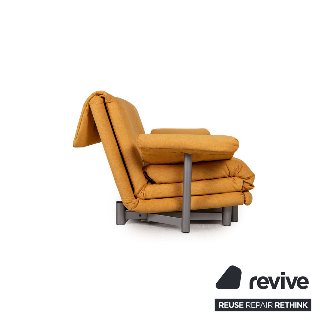 Ligne Roset Canapé En Tissu Multy Jaune Canapé Trois Places Fonction Sommeil